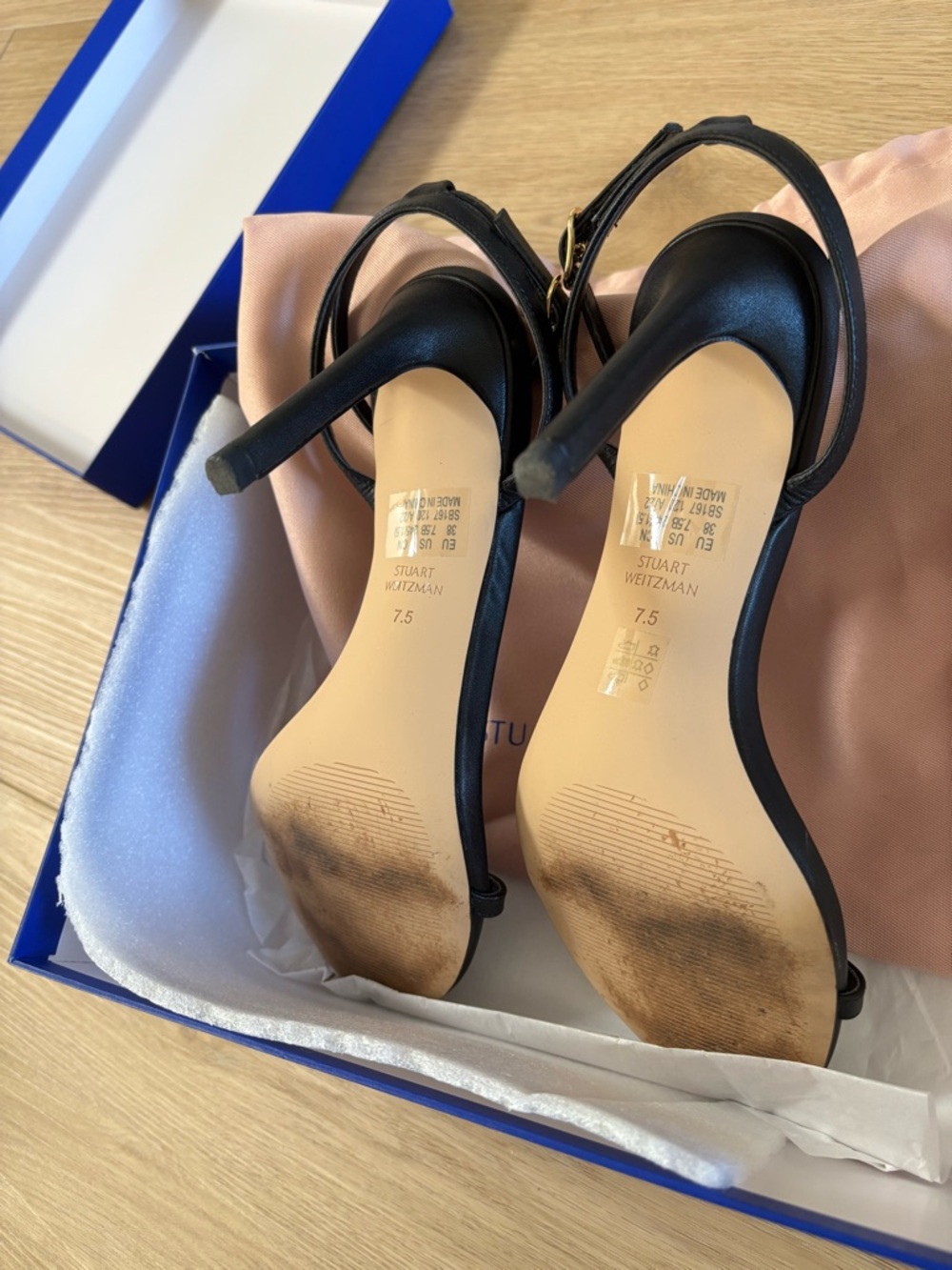Stuart Weitzman Dancer 95 heels - Picture 4 of 6